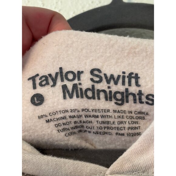 Taylor Swift Midnights Tie Dye Hoodie Graphic Print Cotton Blend Unisex Cozy - Picture 7 of 9